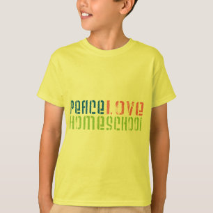 Camiseta Amor Homeschool da paz