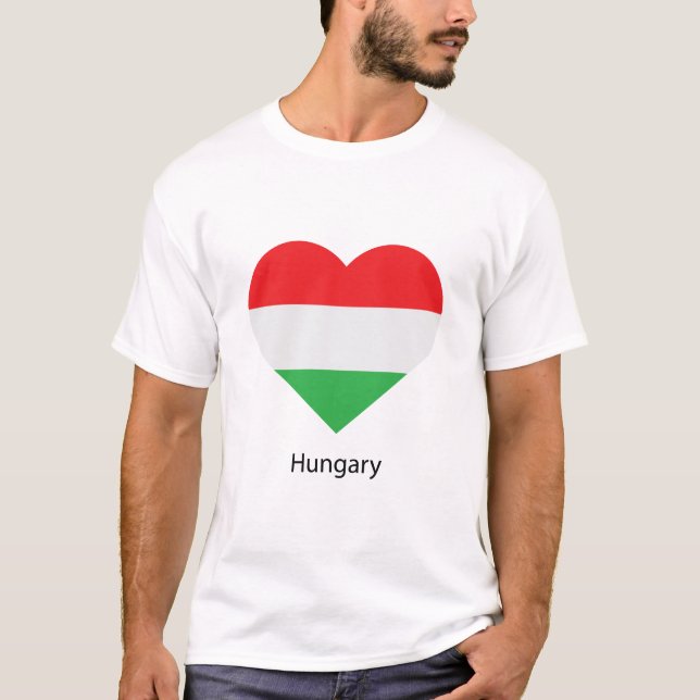 Camiseta Amor Hungria (Frente)