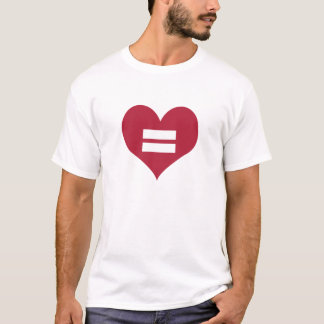 Camiseta Amor Igualdade Coração