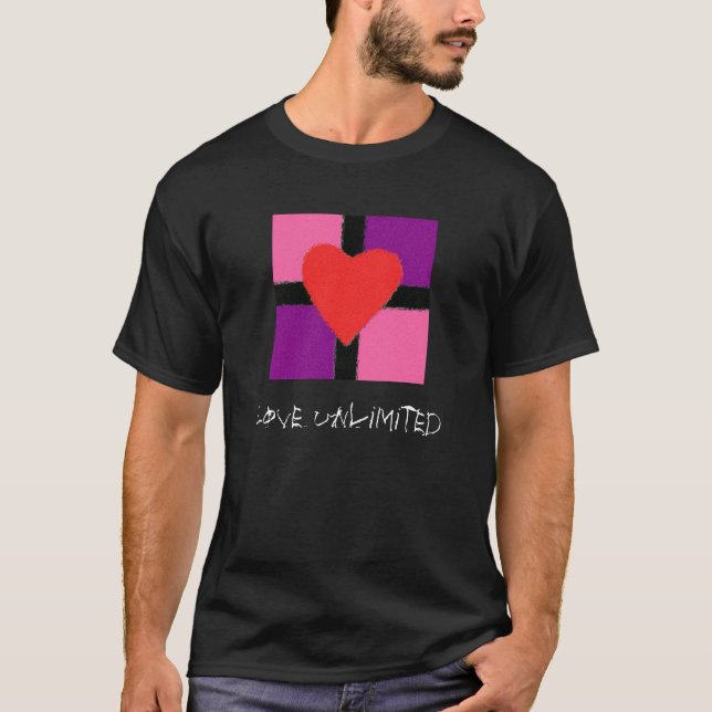 CAMISETA AMOR ILIMITADO (Frente)
