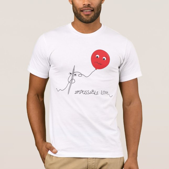 Camiseta Amor impossível (Frente)