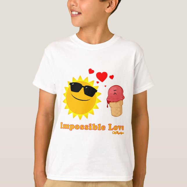 Camiseta Amor impossível (Frente)