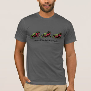 Camiseta Amor inchado fogo do sapo