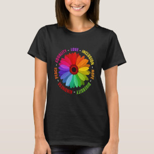 CAMISETA AMOR INCLUSÃO ESPERANÇA DIVERSIDADE BONDOSIDADE PA