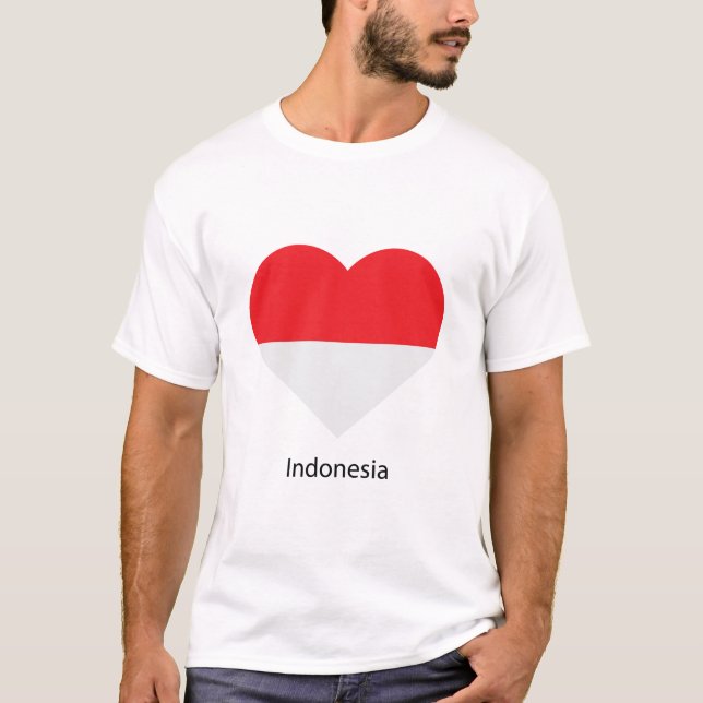 Camiseta Amor Indonésia (Frente)