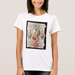 Camiseta Amor, inocência, cartão dos namorados, c.1870 (l