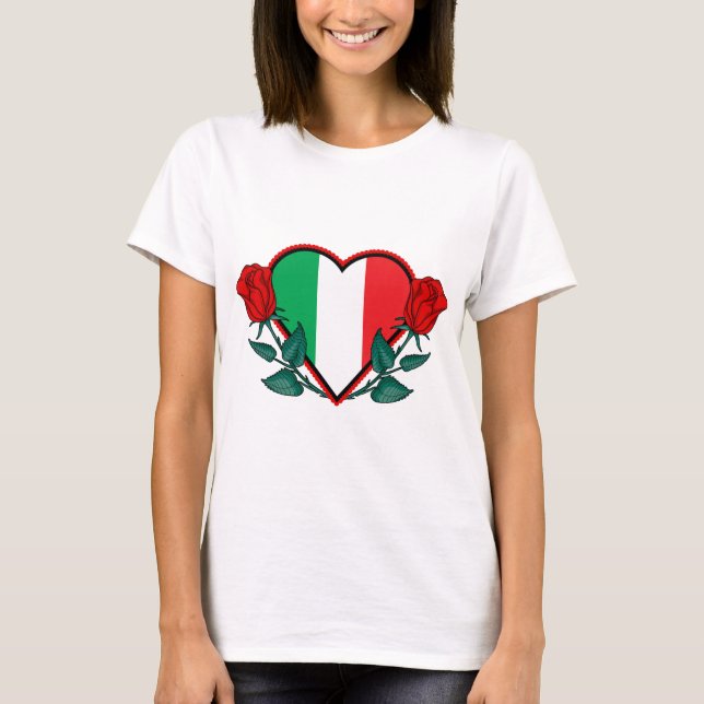 Camiseta Amor Itália (Frente)