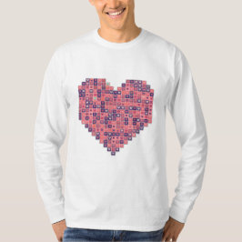 Camiseta Amor ixelado