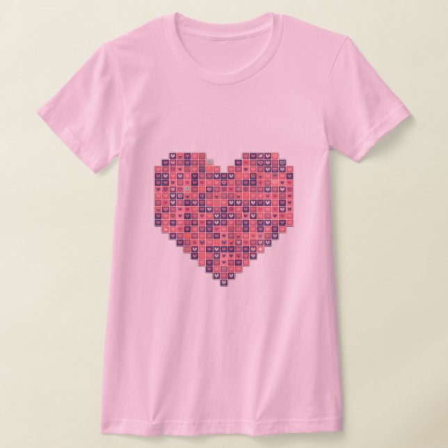 Camiseta Amor ixelado (Postura )