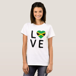 Camiseta Amor - Jamaica Flag