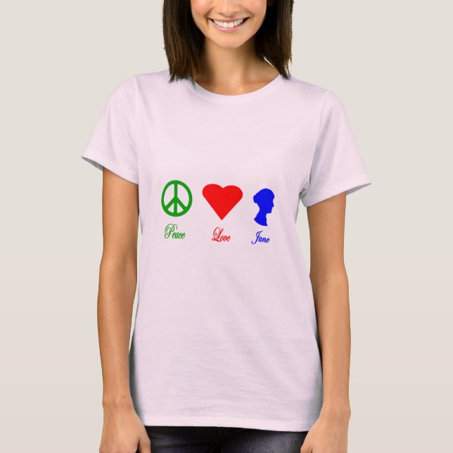 Camiseta Amor Jane da paz (Frente)