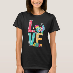 Camiseta Amor Japonês Chin Tie Dye Rainbow Chin