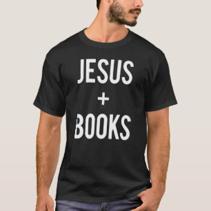 Camiseta Amor Jesus E Leitura Livros Citam Cristão