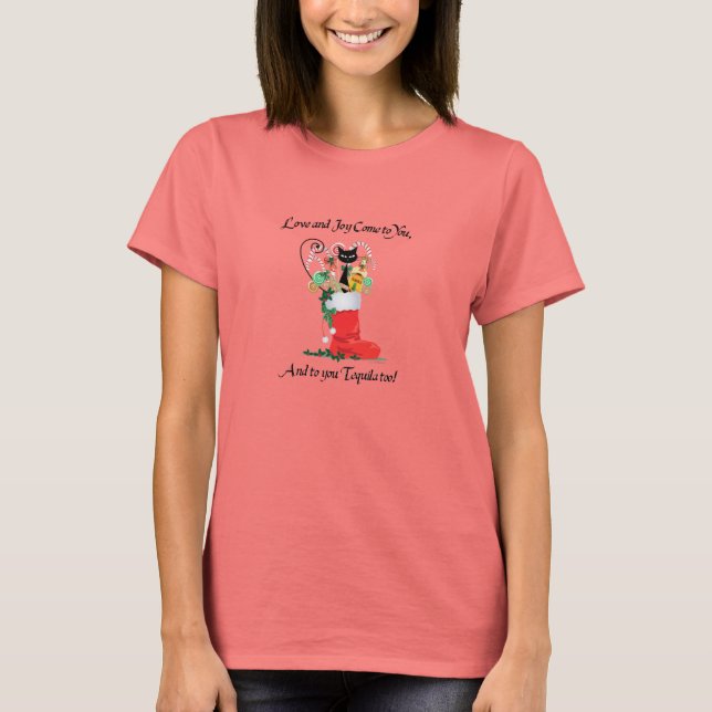 Camiseta Amor & Joy & Tequila KatONineTales Natal '12 (Frente)