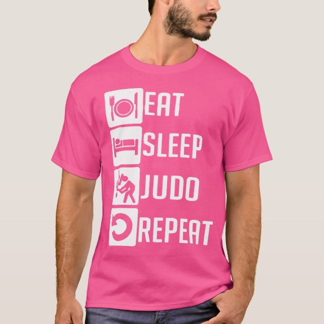 Camiseta Amor Judo Sports Judo Amantes E Meninos (Frente)