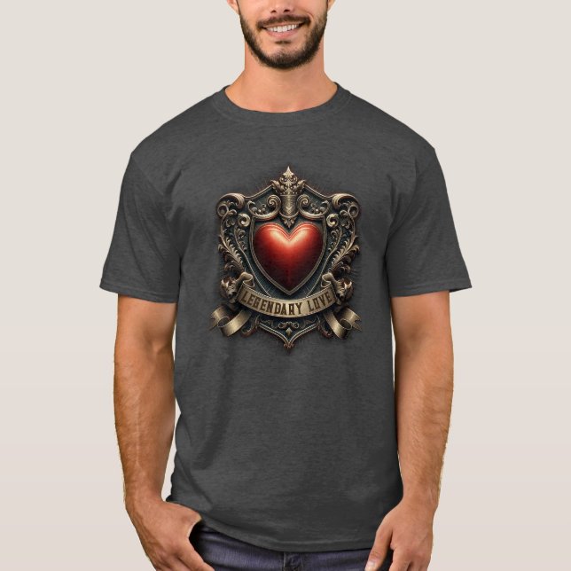 Camiseta Amor lendário (Frente)