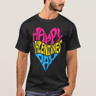 Camiseta Amor LGBTQ LGBT a Dia de os namorados Pansexual e