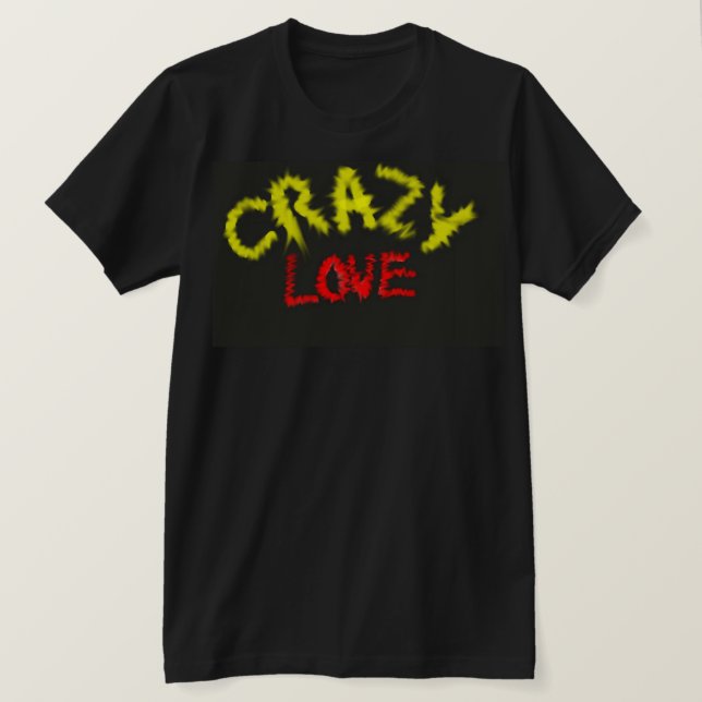 Camiseta Amor louco (Frente do Design)