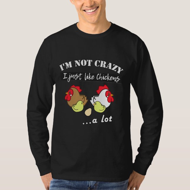 Camiseta Amor Louco Com Frango (Frente)
