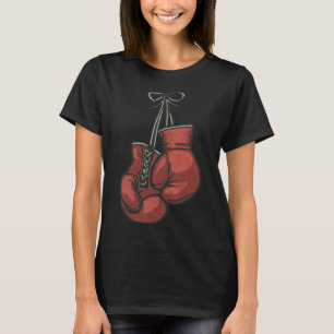 Camiseta Amor Luvas Boxando Retro Vintage Red Boxer Gift Mm