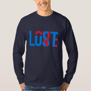 Camiseta Amor, Luz, Perdido
