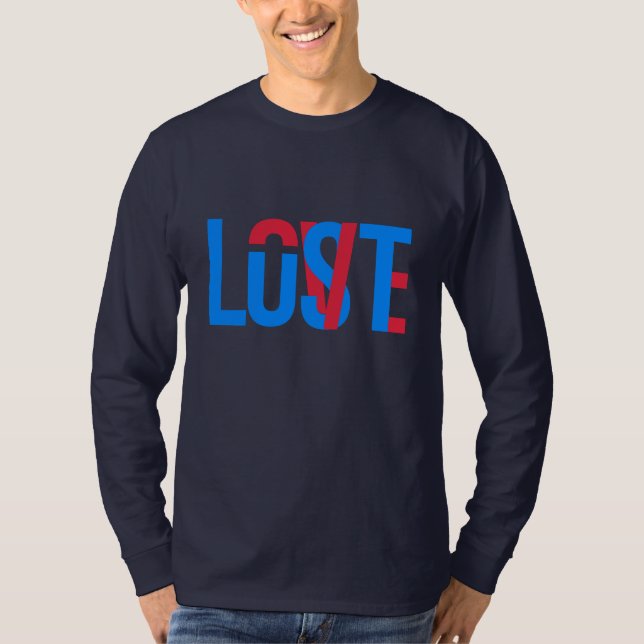 Camiseta Amor, Luz, Perdido (Frente)