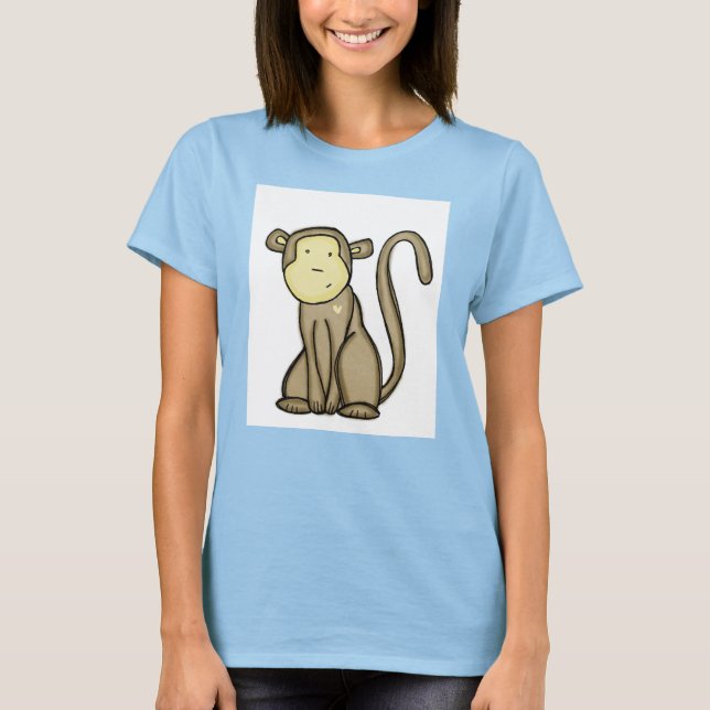 Camiseta amor macaco (Frente)