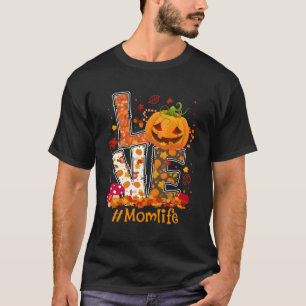 Camiseta Amor Mãe Vida Feliz Queda Vc Todos outono Queda Ha