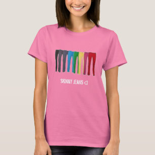Camiseta amor magro de jeans