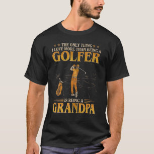 Camiseta Amor Mais Do Que Ser Golfista É Ser Vovô V