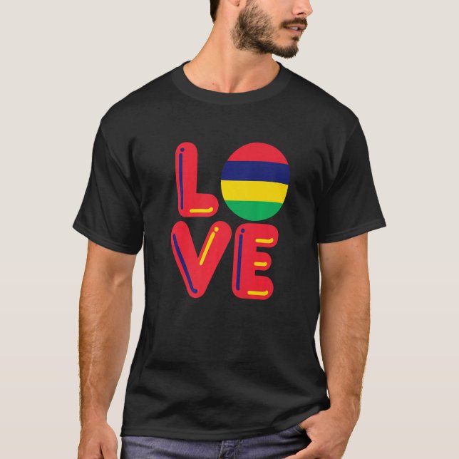 Camiseta AMOR - Maurícia Premium (Frente)