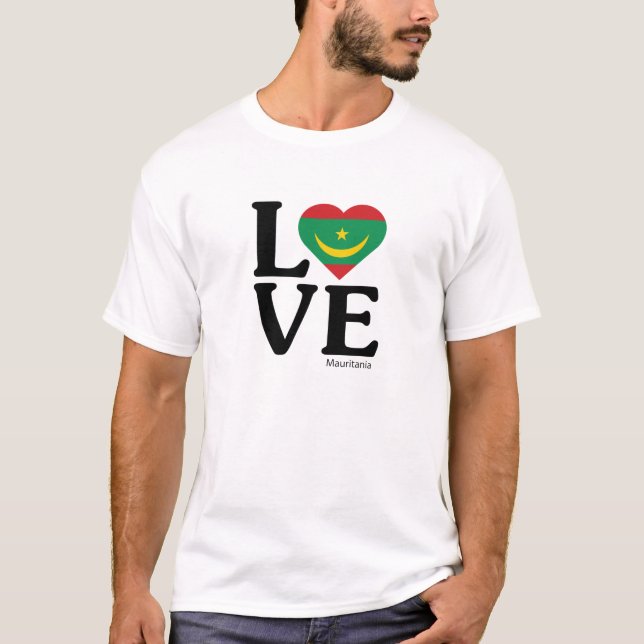 Camiseta Amor Mauritânia (Frente)