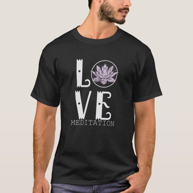 Camiseta Amor Meditação Namaste (Frente)