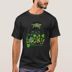 Camiseta Amor Mensagem Bun Um Dia de São Patrício Sortudo D