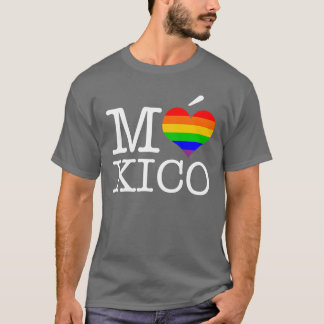 Camiseta Amor México do orgulho
