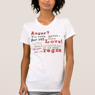 Camiseta Amor! Não irrite sua arma secreta