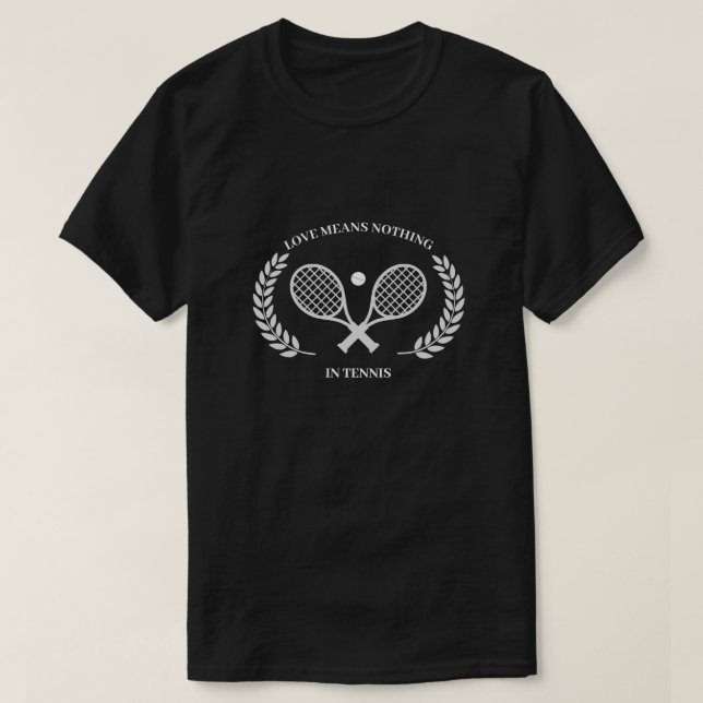 Camiseta Amor Não Significa Nada Na Tênis (Frente do Design)