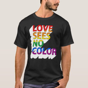 CAMISETA AMOR NÃO VÊ COR
