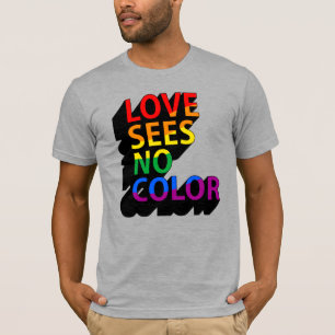 CAMISETA AMOR NÃO VÊ COR