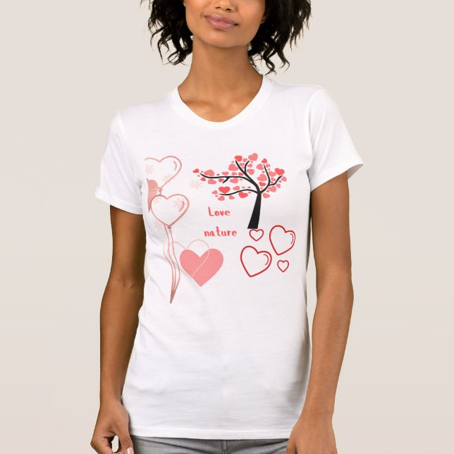 CAMISETA AMOR NATURE DESIGN T SHIRT (Frente)