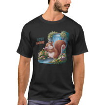Amor Nature Esquilo Engraçado