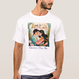 Camiseta Amor no Ar - Víblias do Dia do Namorados