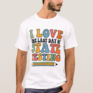 Camiseta Amor No Dia Passado Testando Engraçado Professor