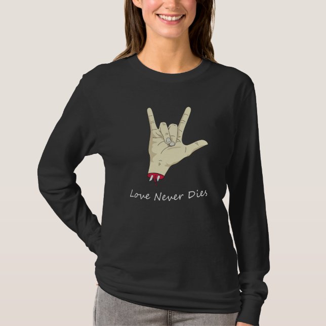 Camiseta Amor Nunca Morre (Frente)