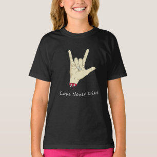 Camiseta Amor Nunca Morre