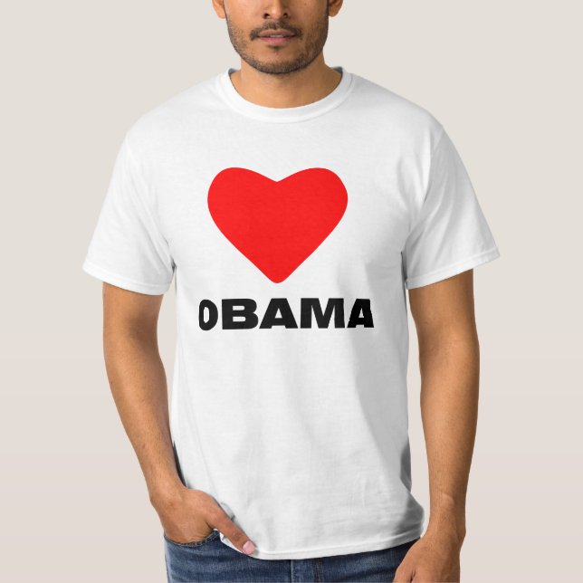 Camiseta Amor Obama (Frente)