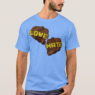 Camiseta Amor Odio Engraçado