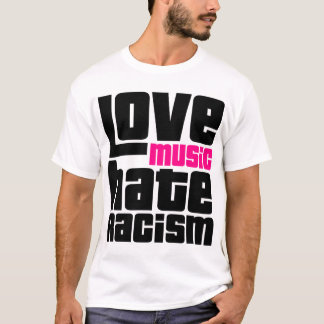 Camiseta Amor, Ódio, Racismo