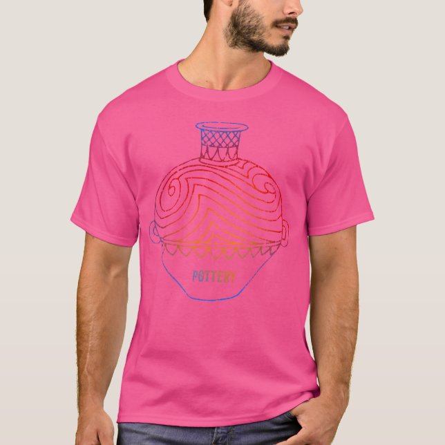 Camiseta Amor Olaria Trabalho com Argila Artistas Cerâmicos (Frente)