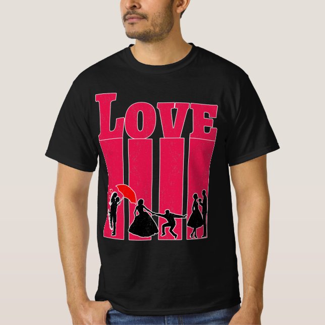 Camiseta Amor | Os melhores presentes de dia de os namorado (Frente)